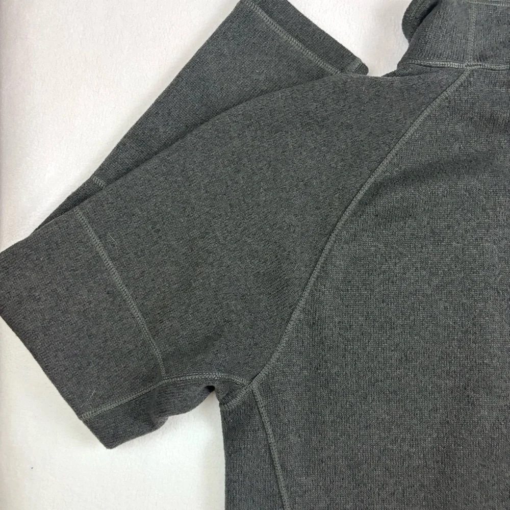 The North Face Men's Charcoal Heather 1/2 Zip Skyline Fleece Pullover Jacket (M)